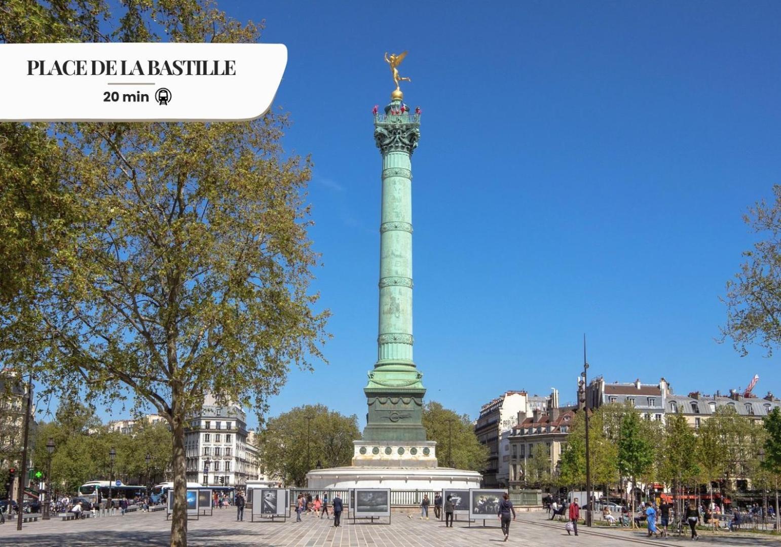 866 Suite Lilas - Superbe Appartement Montreuil  Zewnętrze zdjęcie
